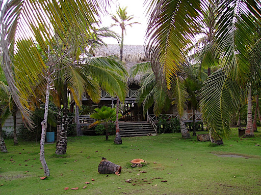 The cabin we stayed at on the mainland.