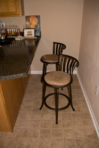 Stools I got from Target. They were cheap!