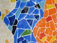 mesas de mosaico
