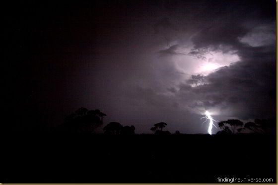 More Lightning over Kalgoorie Boulder