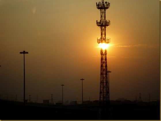 Sunset in Shanghai
