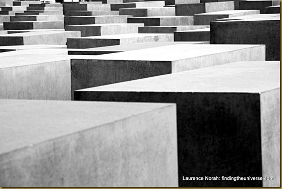 Part of the Holocaust Memorial, Berlin