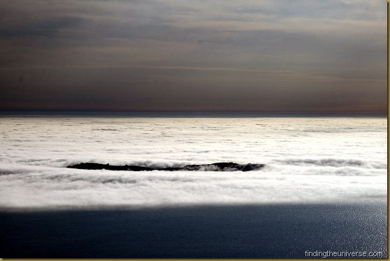 Low lying cloud over the Tasman Sea - Wilsons Prom