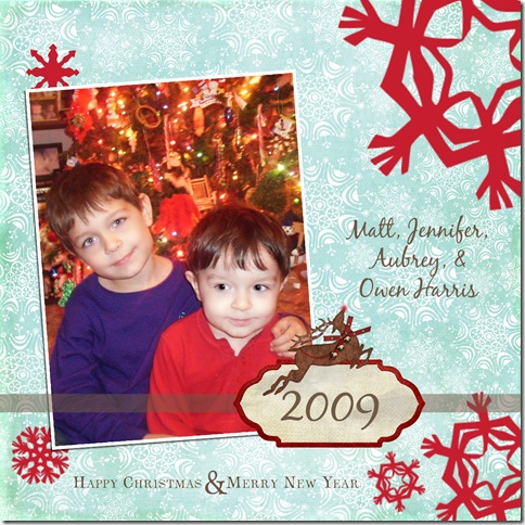 harris card 2009 2