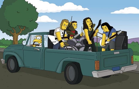 Metallica en un capitulo de 1996