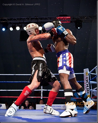 41164 BurlSport
burlington_May 1, 2010
Burlington’s Bay Area Athletic Club provided the athletes for Canada when the Night of Champions kickboxing event was held in Burlington on May 1.2010.
David A. Gilmour LPPO