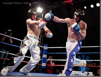 41164 BurlSport
burlington_May 1, 2010
Burlington’s Bay Area Athletic Club provided the athletes for Canada when the Night of Champions kickboxing event was held in Burlington on May 1.2010.
David A. Gilmour LPPO