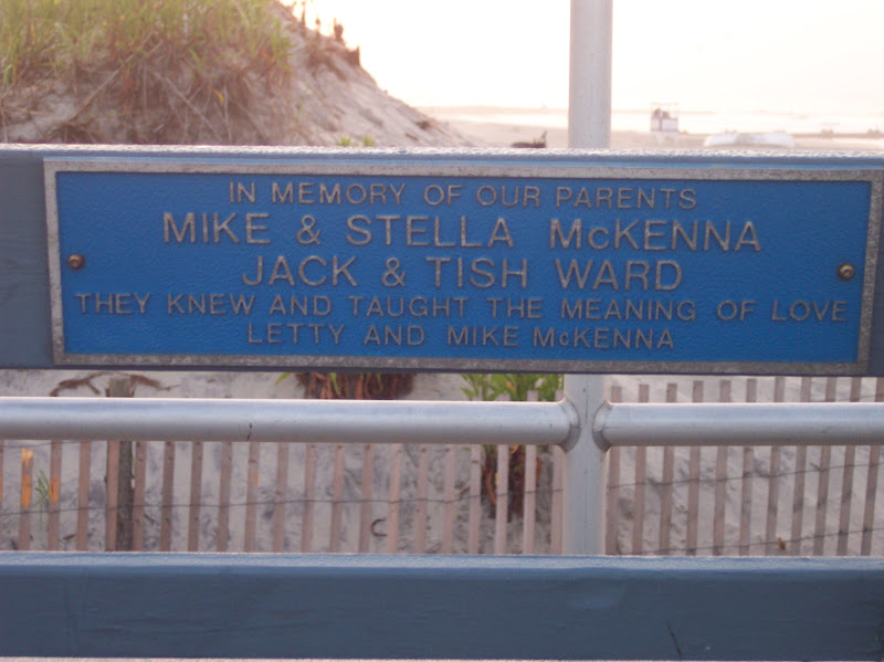 In memory of our parentsMike & Stella McKennaJack & Tish WardThey knew and taught the meaning of loveLetty and Mike McKenna