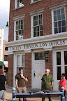 The Lincoln-Herndon Law Offices is the meeting spot for the Pied Piper tours
