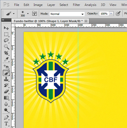 Crie fundo da seleção no twitter com o photoshop