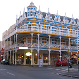 One of the buildings on Long Street 
near where we were 
staying in Cape Town.
