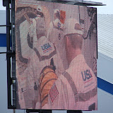 Watching the  astronauts prepare