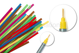 Quilling strips and slotted tool