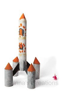 Space rocket kids craft