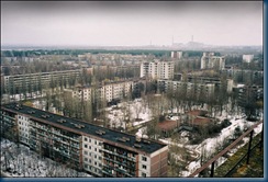 Abandoned town of Pripyat 