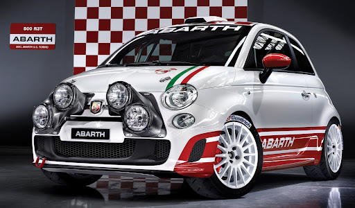 And magnificand his son Fiat 500 Abarth