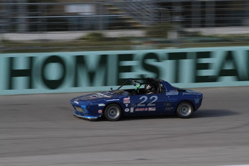 Matt and his Fiat X1 9 were solidly in contention at each of the venues 
