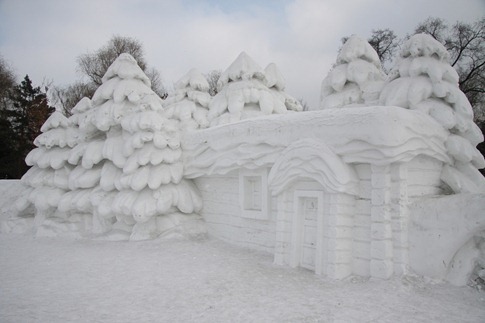 esculturas neve lindas gelo inverno arte (57)