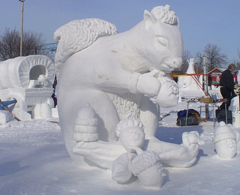 esculturas neve lindas gelo inverno arte (12)