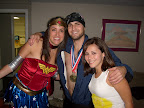 Wonder Woman, Michael Phelps, and a Deviled Egg (She's missing the horns)