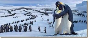 Norma Jean (voiced by NICOLE KIDMAN) and Memphis (voiced by HUGH JACKMAN) say goodbye as she leaves to fish with the other females and he stays to care for their egg in Warner Bros. Pictures’ and Village Roadshow Pictures’ comedy adventure “Happy Feet,” distributed by Warner Bros. Pictures.

PHOTOGRAPHS TO BE USED SOLELY FOR ADVERTISING, PROMOTION, PUBLICITY OR REVIEWS OF THIS SPECIFIC MOTION PICTURE AND TO REMAIN THE PROPERTY OF THE STUDIO. NOT FOR SALE OR REDISTRIBUTION