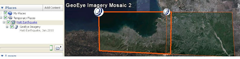 haiti satellite image post earthquake