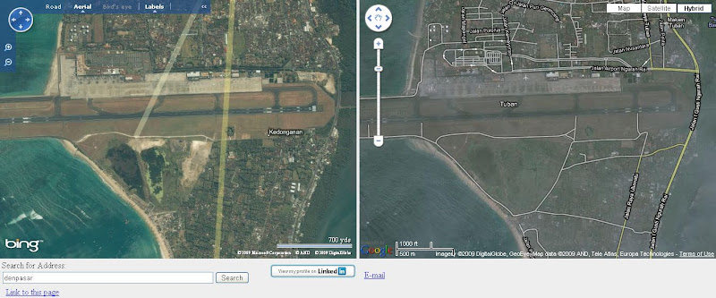 bing maps vs google maps