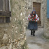 (2008)  Dona Matea carrying flowers to the church