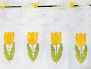 Szydełkowe tulipany