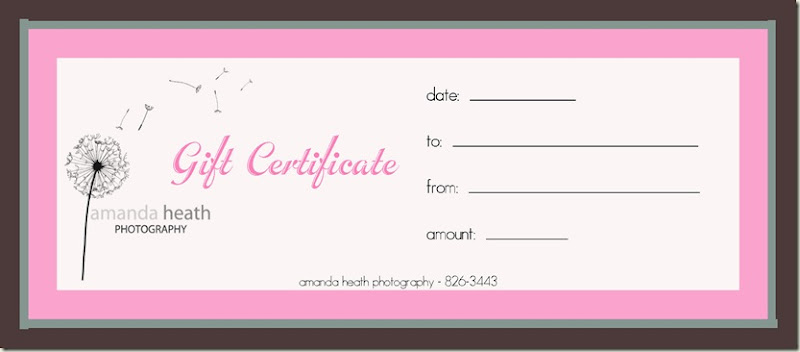gift cert.