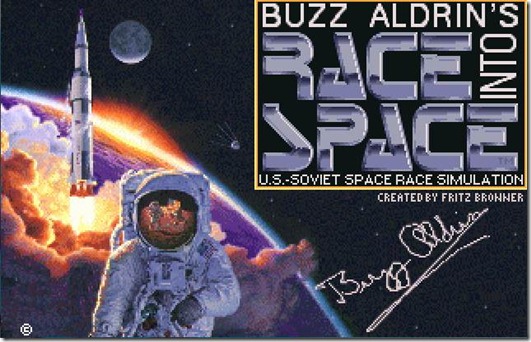 Race into space Windows version (title)