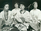 Tea (1985). Emilya Cachapero, Amy Hill, Fay Kawabata & Mitzie Abe. Photo by Bob Hsiang.