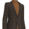 Combinação de Blazer com Gola Rolê