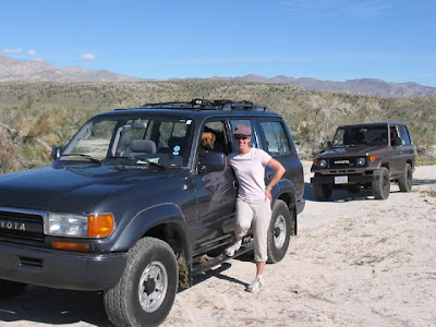 Toyota land Cruiser FJ80 in Anza Borrego Desert State Park