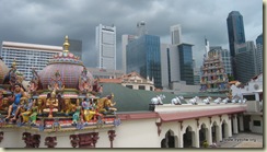 sri v temple with spore skyline