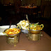 Presentation was lovely, Plain &amp; Garlic Naan, Aloo Gobi Masala &amp; Butter Chicken