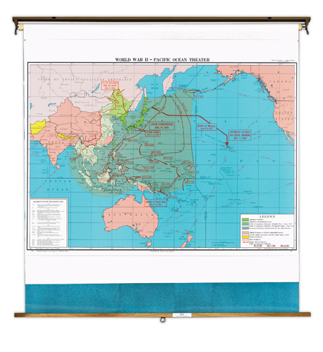 world war 2 map pacific. WORLD WAR 2 MAP IN THE PACIFIC
