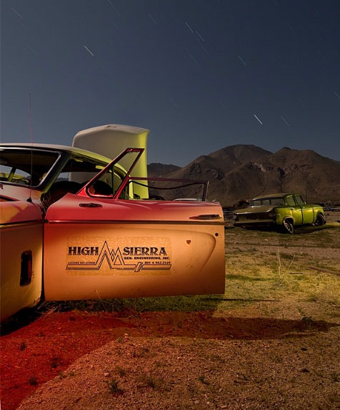 Abandoned-car -and-night-photography Abandoned-car -and-night-photography