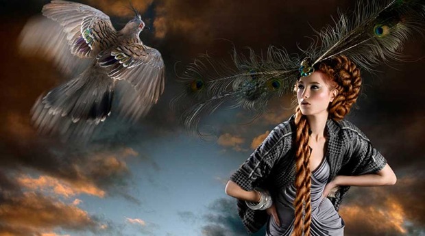 Digital-photo-manipulation: Fantasy Girl Digital-photo-manipulation: Fantasy Girl