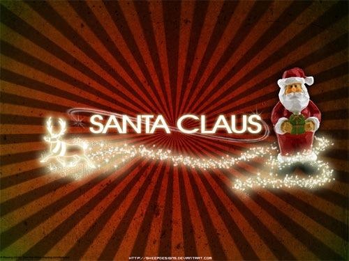 Santa Claus Christmas Wallpaper