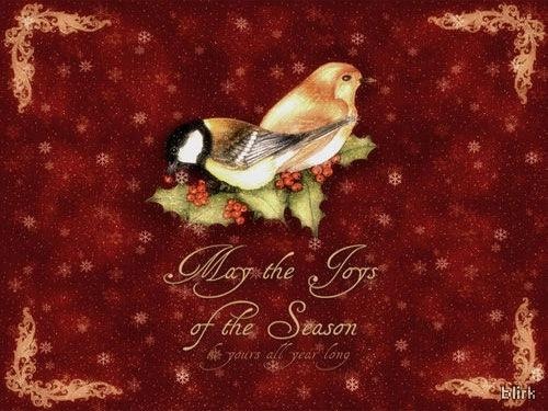 Grunge Bird Decorative Winter Wallpaper Grunge Bird Decorative Winter Wallpaper
