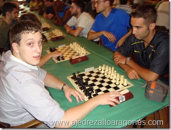 Pablo Maza y David Lana se enfrentaron en Borja.