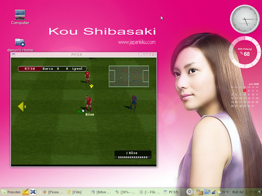 Bermain PSX emulator di LinuxMint Bermain PSX emulator di LM7 sebenernya bisa full screen tapi biar keliatan aja kalo di Linux