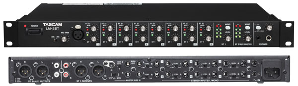 Tascam LM-8ST rack mixer