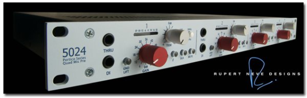 Neve Portico 5024 quad preamp