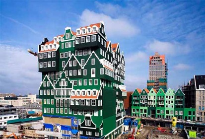 Architecture-Inntel-Hotel-Zaandam-in-Netherlands design interior decor modern