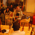 Reflections in a Shaman's Mirror by David Edwards in Cafe Amsterdam