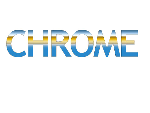 Chrome Text