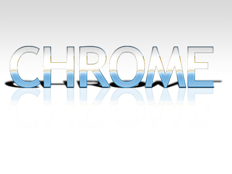 Chrome Text