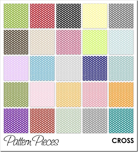 IMAGE - Pattern Pieces - Cross
